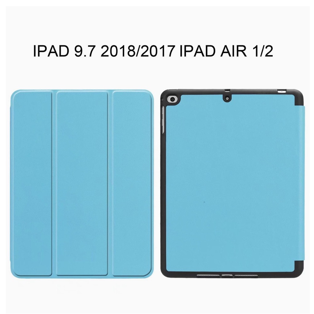 Blue Tablet Case Cover for iPad 9.7 2018/2017 IPAD AIR 1/2 - Picture 3 of 15